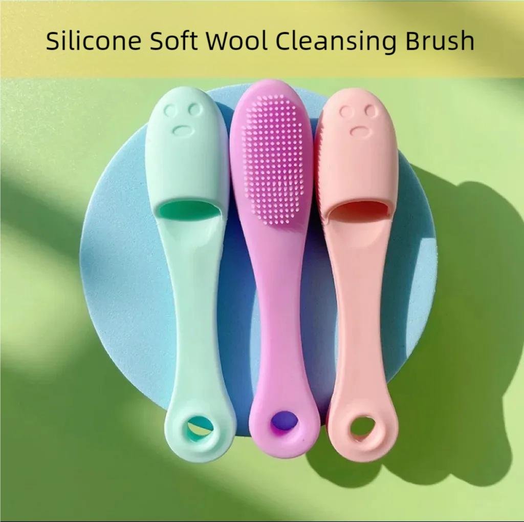 Periuță de deget moale pentru animale de companie pentru câine și pisică, periuță de dinți pentru pete lacrimale, îngrijire ochi, instrumente de curățare și îngrijire