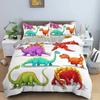 Polyester Comfortable Cartoon Pattern Duvet Cover Set 3-Piece Set With Duvet Cover And Pillowcases King Queen Twin Sizes For Boys Girls And Kids