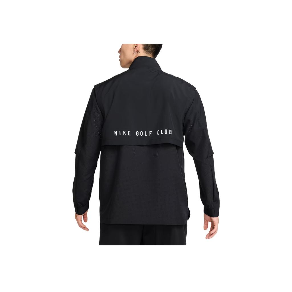 Nike Golf Club Dri-Fit Comfortable Stylish Simple Versatile Jacket Men Jackets Black FQ1156-011
