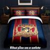 Sydney Roosters Design Bett Bettwäsche Set 1 Bettbezug + 2 Kissenbezüge Weich Atmungsaktiv Haushalt Bettwäsche
