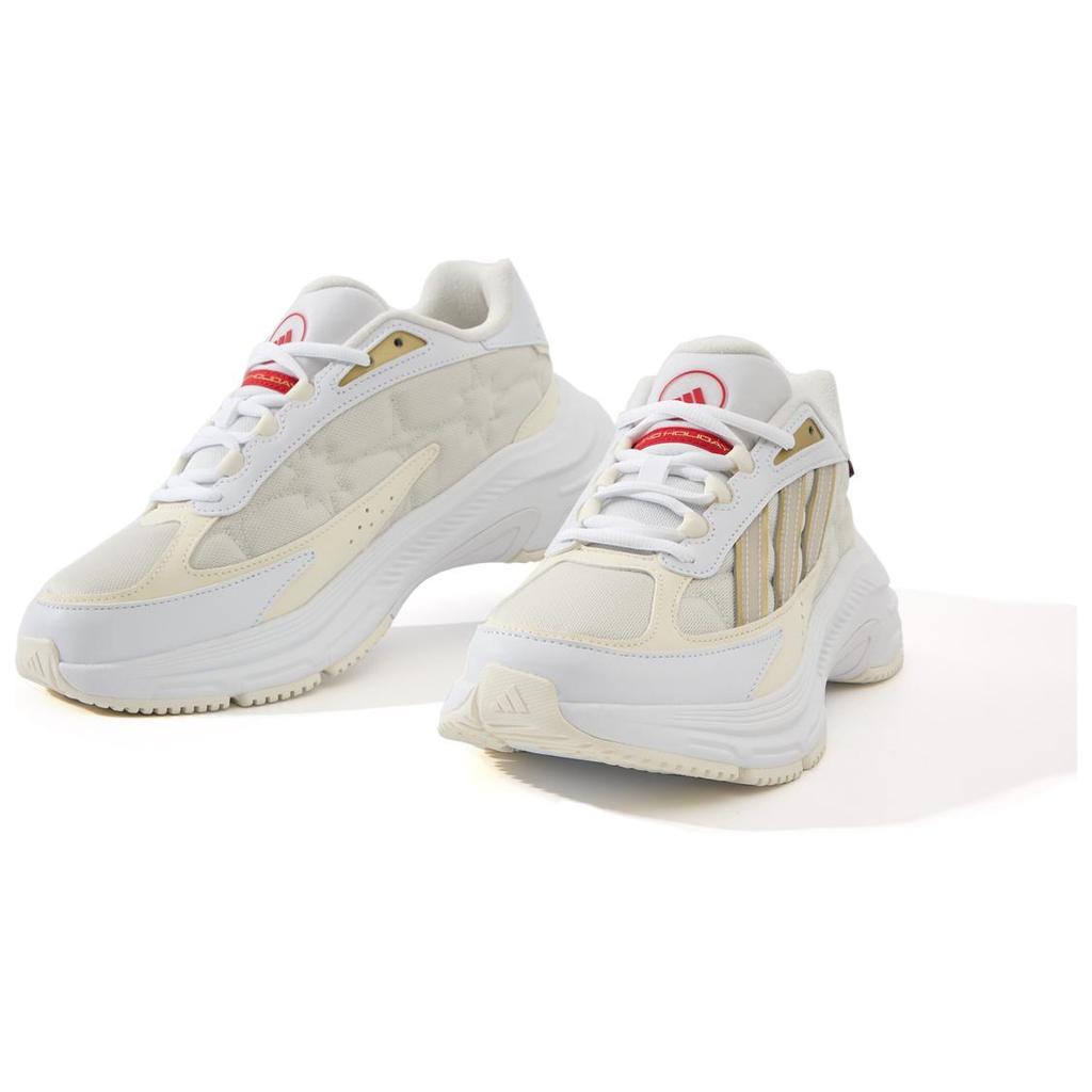 Adidas FC Classic H+ Comfortable Versatile Shock Absorbing Durable Low Top Casual Shoes Unisex Casual Shoes Off-White JR0571