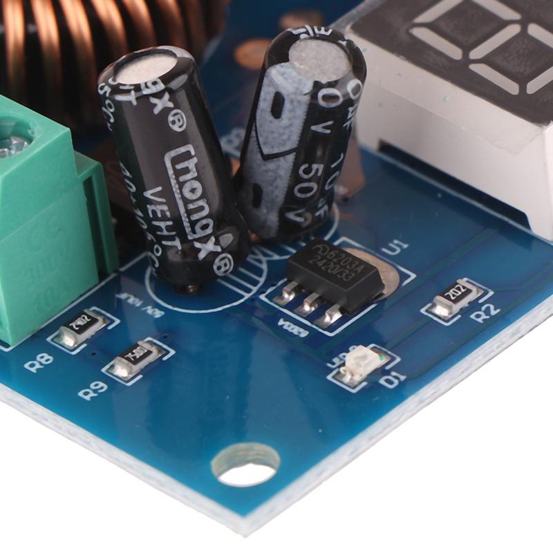 Xh-M411 Dc 3V-35V To Dc 5V-45V Boost Converter Module Voltage Regulator Adjustable Step Up Voltmeter Digital Display Module