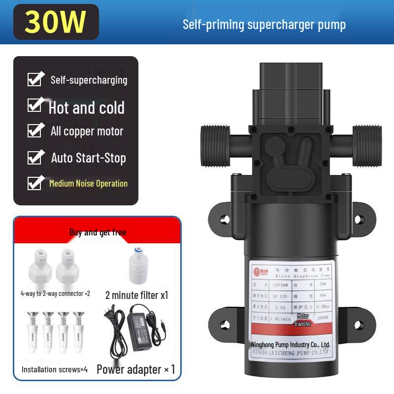 Leishi Tai Self-Priming Household Water Purifier Booster Pump - Mini Automatic Diaphragm Pump