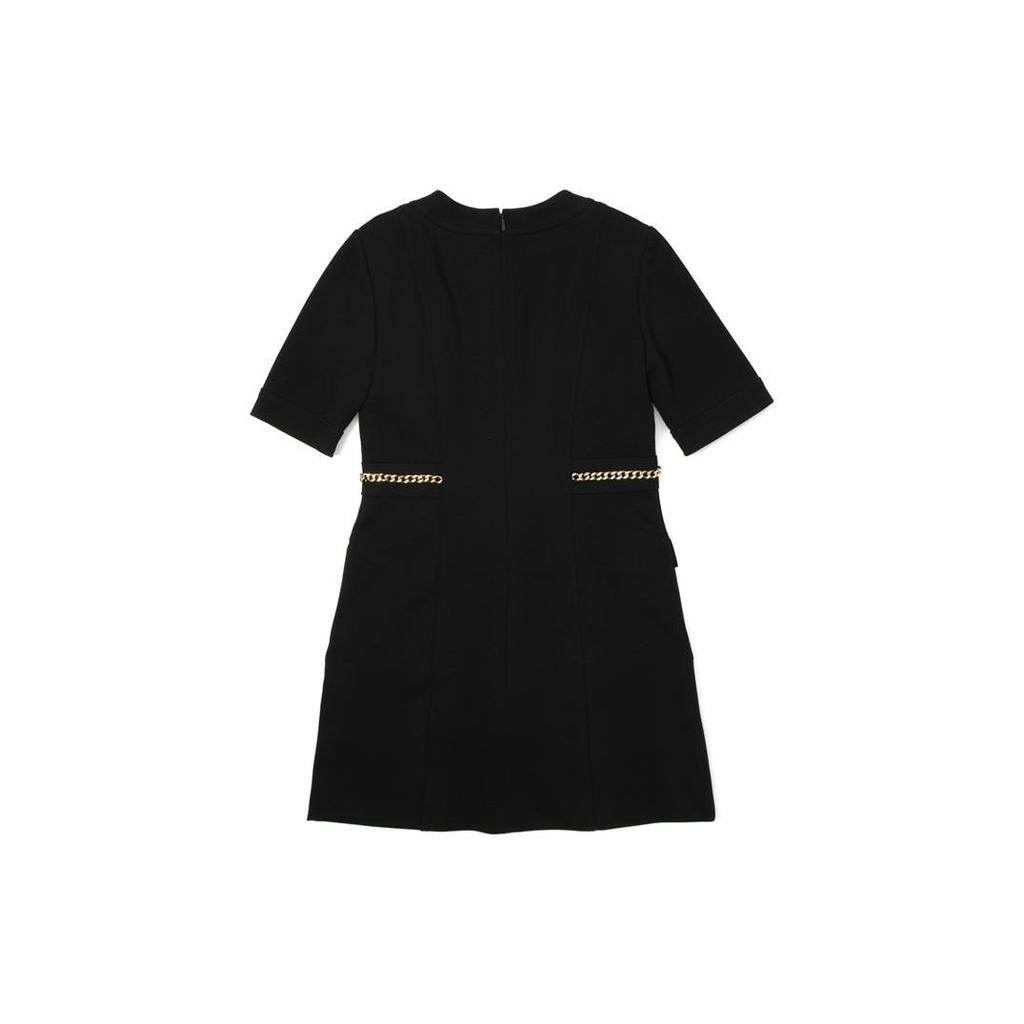 GUCCI Short Sleeved Dress Women's Black 693034-XJD8U-1000
