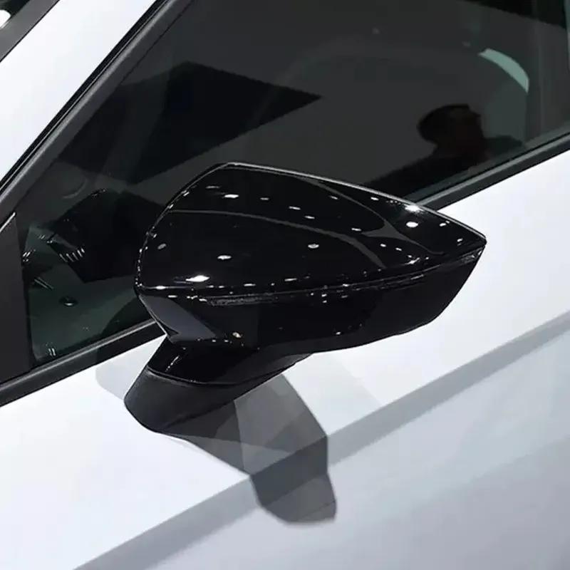 For SEAT LEON MK3 5F 2012- IBIZA MK5 2017- ABS Car Rearview Side Mirror Cover Wing Cap Exterior Door Trim Replacement