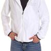 Emporio Armani Solid Color Hooded Long Sleeve Sweatshirt Men Tops White 8NPB04-PNN7Z-1100