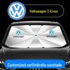Volkswagen T-Cross Car Sunshade Heat Insulation Umbrella for Windshield