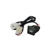 Car Rapid Charger TYPE-C QC3.0 USB Interface Dual Socket for Phone Charger Suitable For VW Golf 5 Golf 6 Accessories Battery Switches5