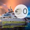 304 Stainless Steel Chain Deck Pipe Rubber Gasket Line Chain Deck Pipe  Boat Deck