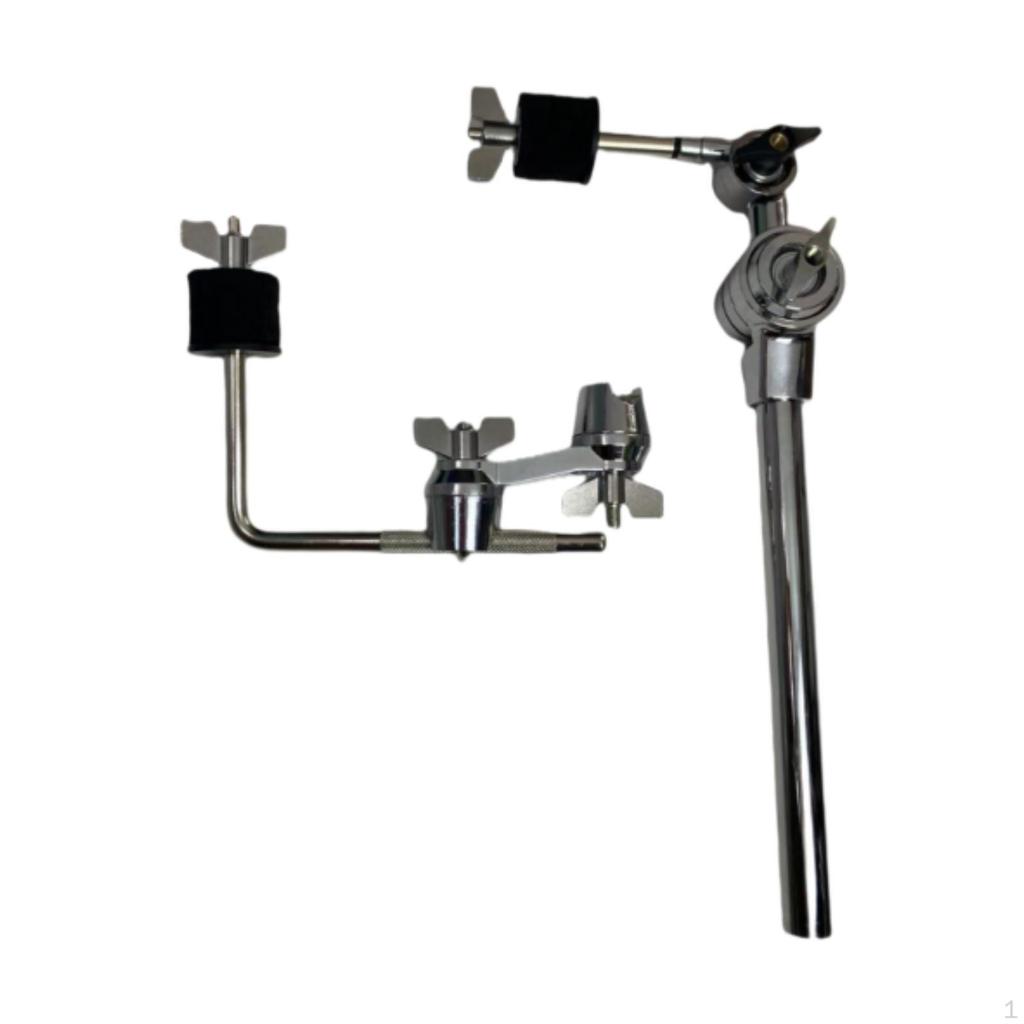Cymbal Holder,Cymbal Extension Mount Clamp,Professional,Drum Parts,Cymbal Arm with Clamp,for