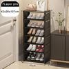 Shoe Organizer Shelf Multi-layer Stackable Dormitory Home Storage Stand DIY Wall Corner Space Saving Adjustable Shoe Organizer