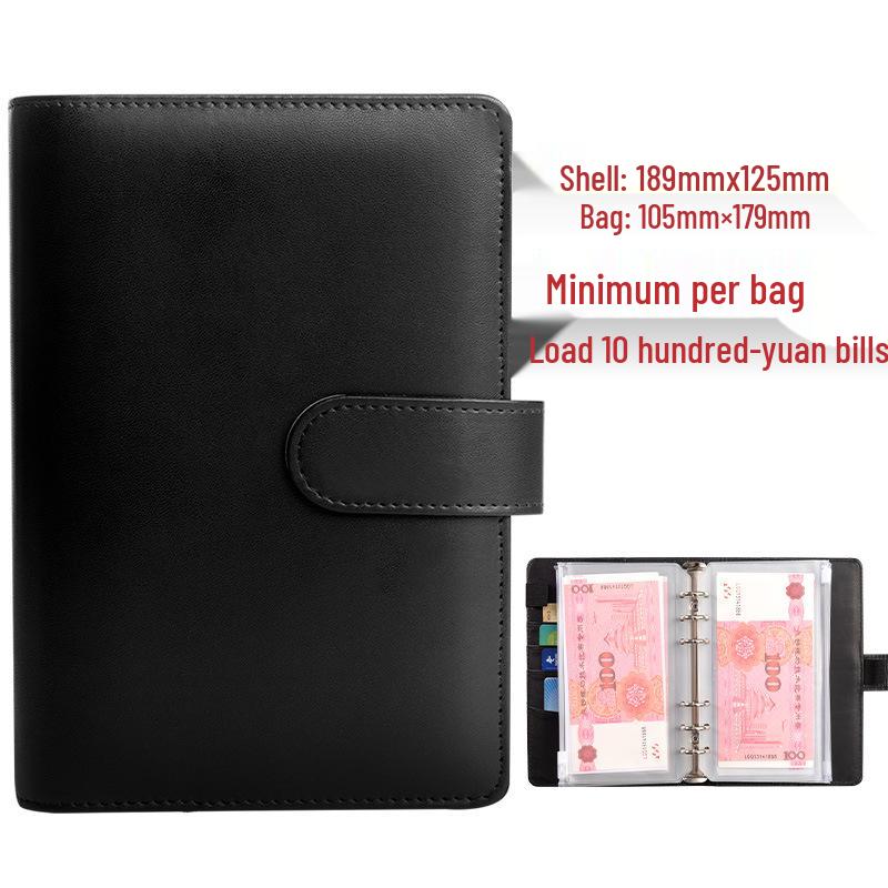 PU Crocodile Texture A6 Detachable Notebook with Zipper Pocket and Printable Logo