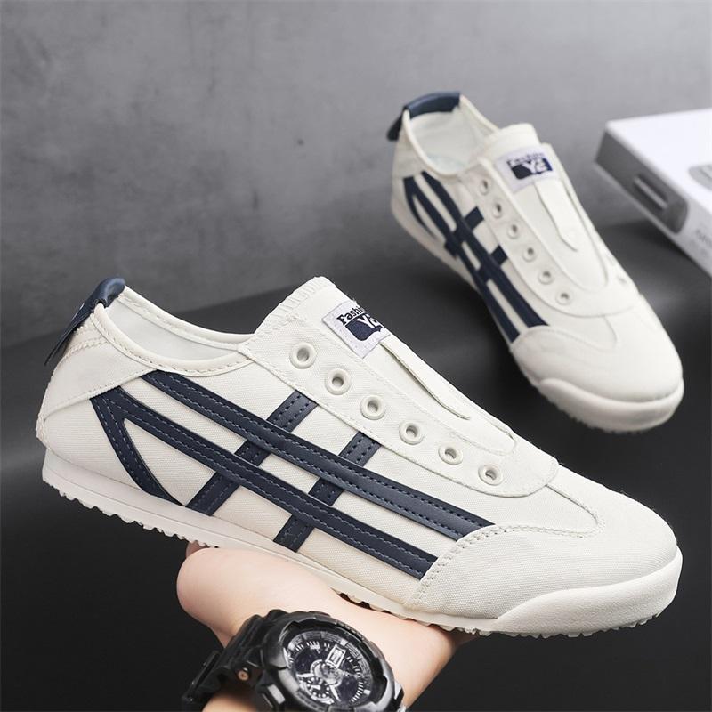 

Новые мужские классические модные низкие кроссовки для скейтбординга на толстой подошве, удобные кроссовки для баскетбола на мягкой подошве 39 бежевый/синий