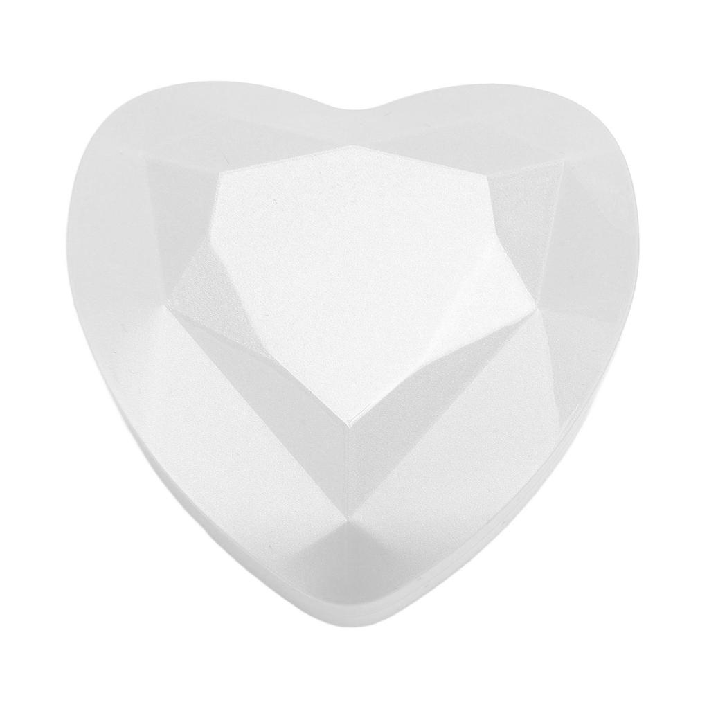 LED Heart Shaped Ring Box Light Luxury Elegant Innovative Engagement Ring Box for Proposal Wedding Birthday Valentine