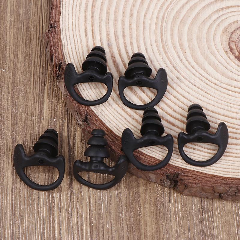 1 Pair Replacement Soft Silicone Earmould Earbud Earplug For Walkie Talkie Portable Two Way Radio Earpiece Heaset