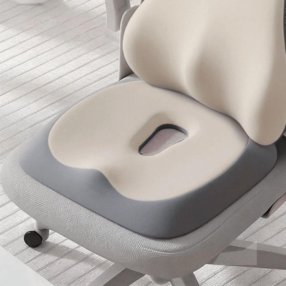 Non-Slip Bottom Seat Cushion Ergonomic Design Posture Support Cushion for Long Sitting