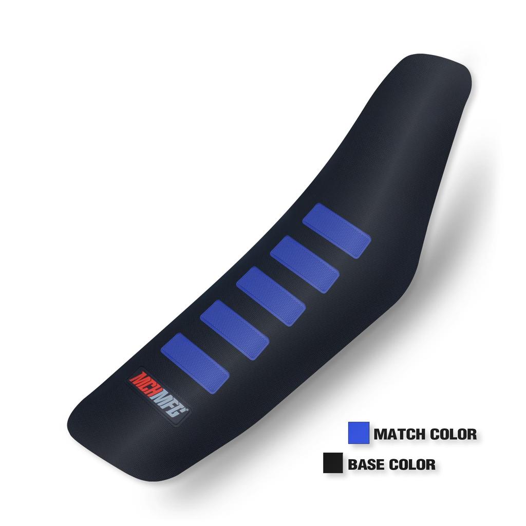 MCHMFG Rib Ribbed Gripper Seat Cover in Waterproof Set Protection Antislip Upset Apply to For SXF EXC KXF CRF YZF WR TC TE