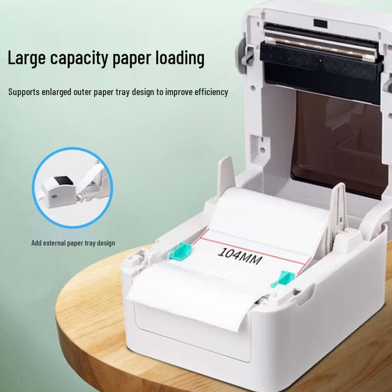 Xprinter XP-420B Thermodrucker für Etiketten CN-Stecker (Adapter enthalten)