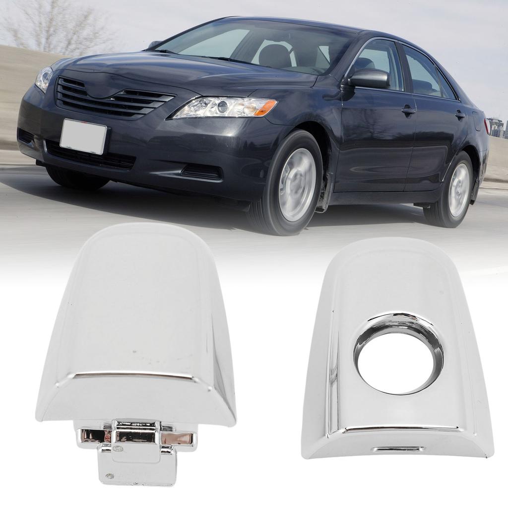 2PCS Exterior Door Handle Lock Cover Stylish Car Door Handle Lock   Trim for   XV40 2007 to 2011