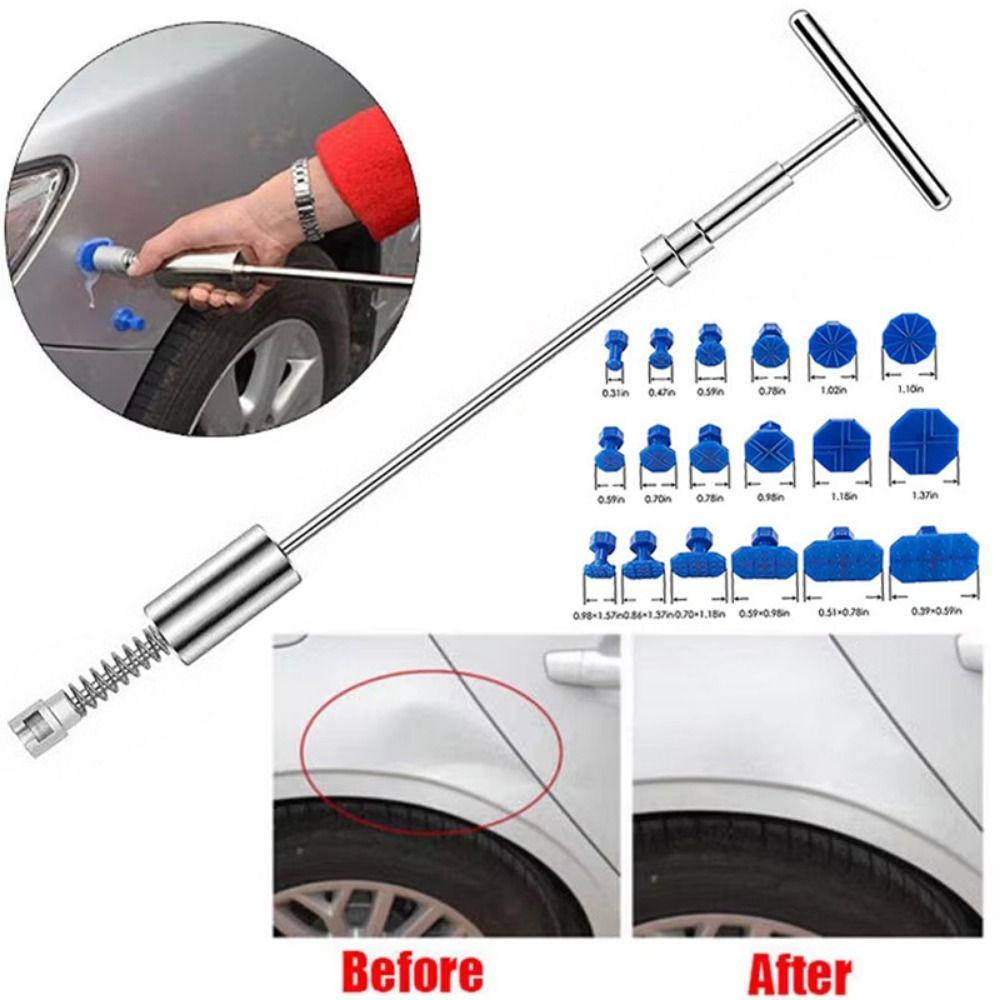 DIY Repair Dent Puller T Rod Car Dent Remover Professional Car Dent Repair Kit Auto Body Repair