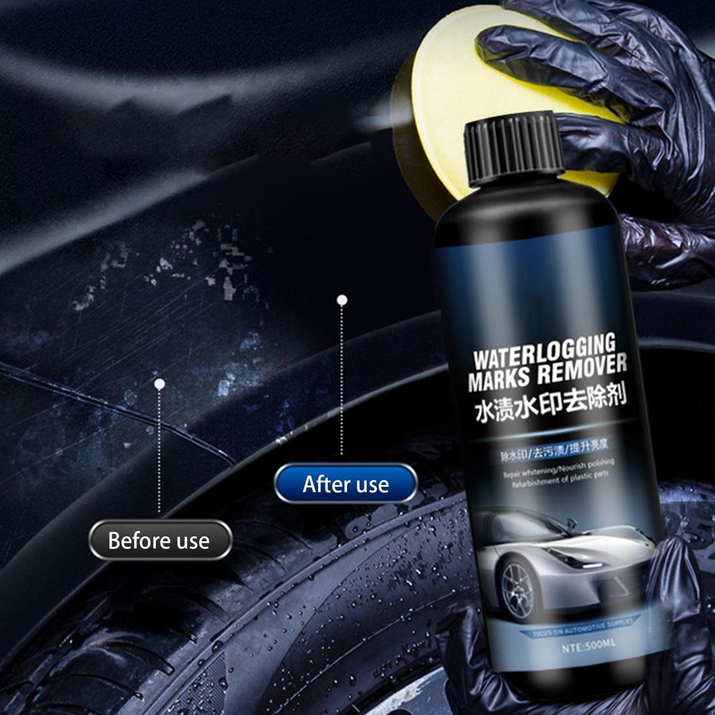 Fleckenentferner-Spray für Auto Wasserloses Glas-Detailer-Spray Fortify Schnelles Autowachs-Polierspray für Fenster Windschutzscheiben Spiegel