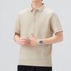 Men's New Summer Loose Short-sleeved POLO Shirt Lapel Short T