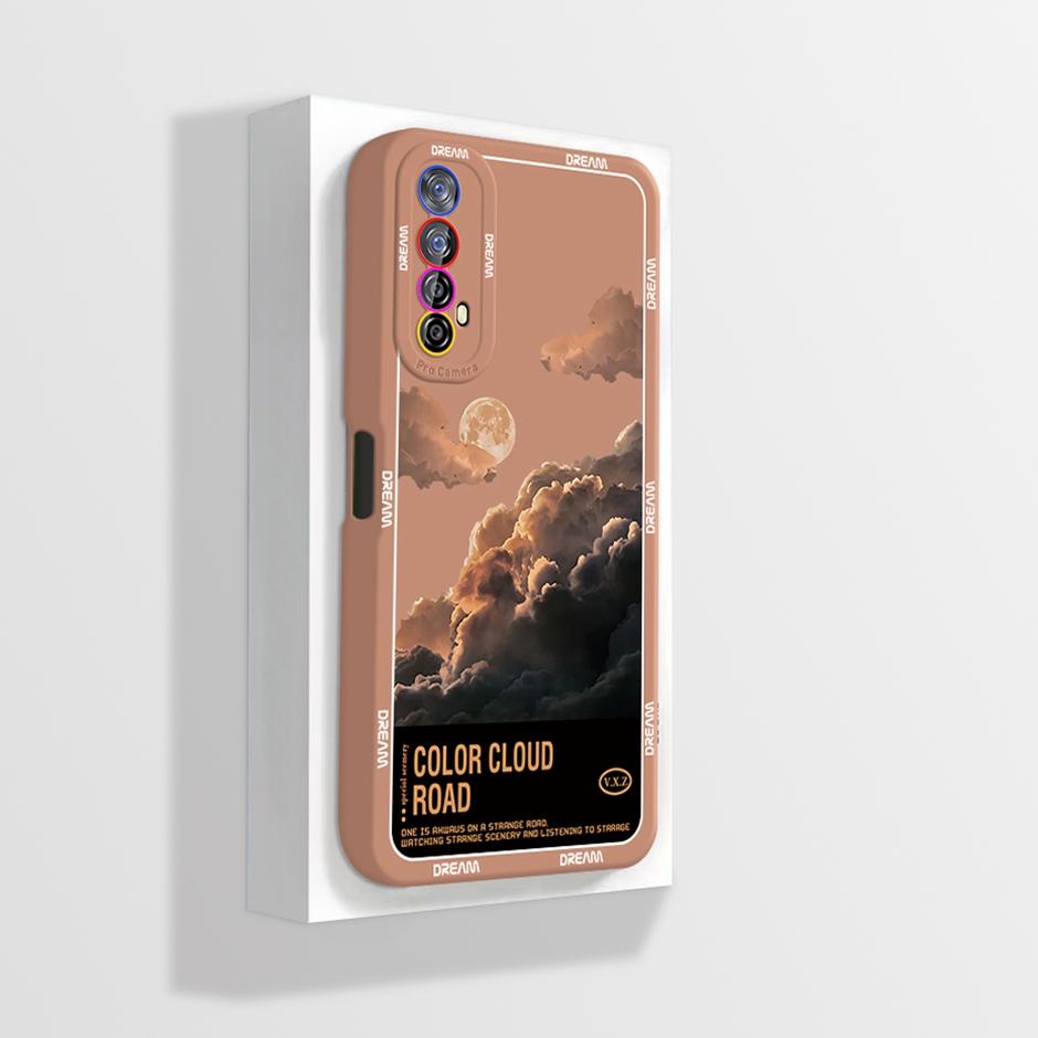 For Realme 7 Case Soft Silicone Cute Cartoon Phone Cover Shell for OPPO Realme Narzo 20 Pro 30 Narzo30 4G Cases New Design Funda