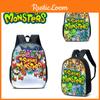 My Singing Monsters Cartoon Backpack For Kids 20l Capacity