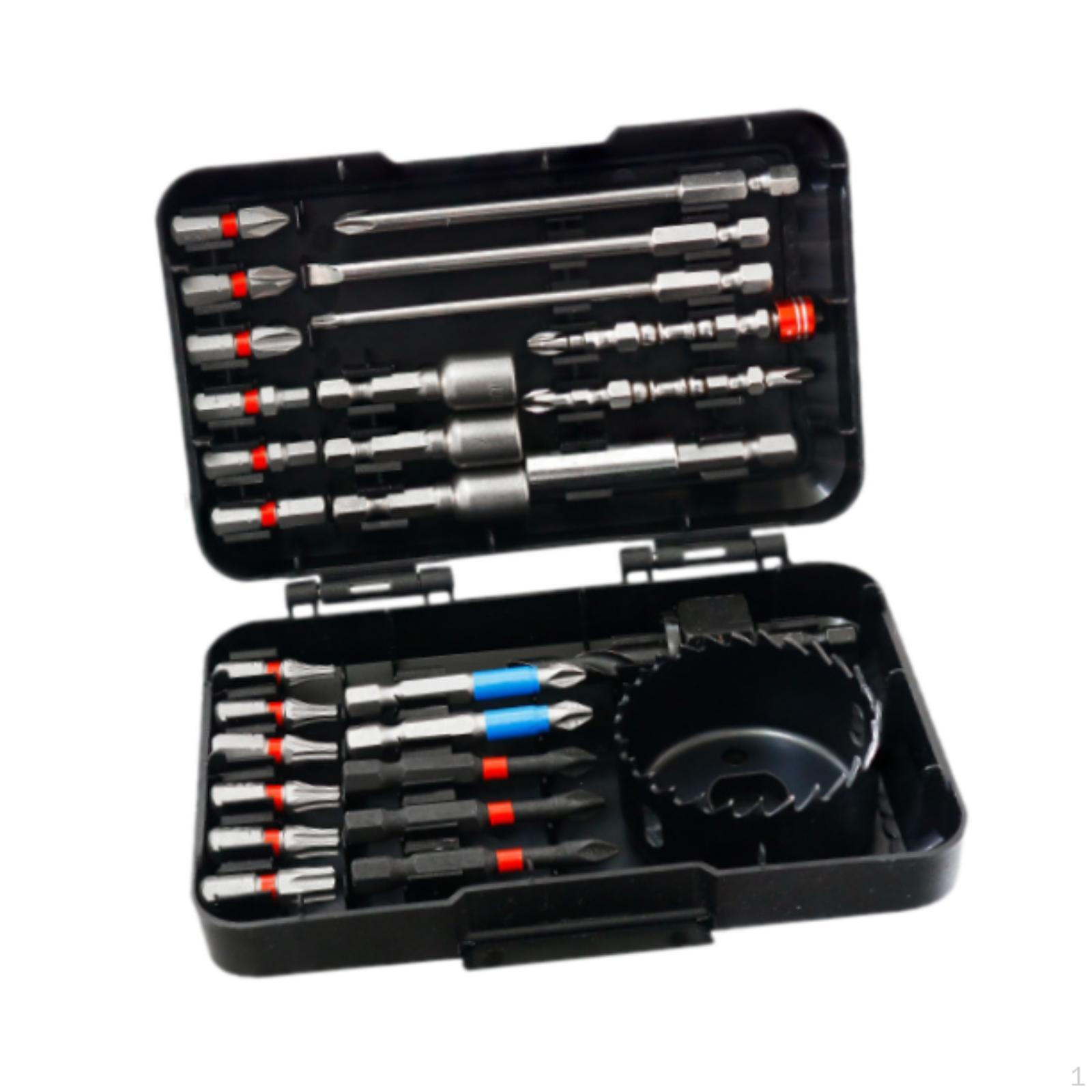 

Набор из 27 отверток-бит 14,4x9,5x4,3 см, многоцелевой аксессуар для подвешивания картин