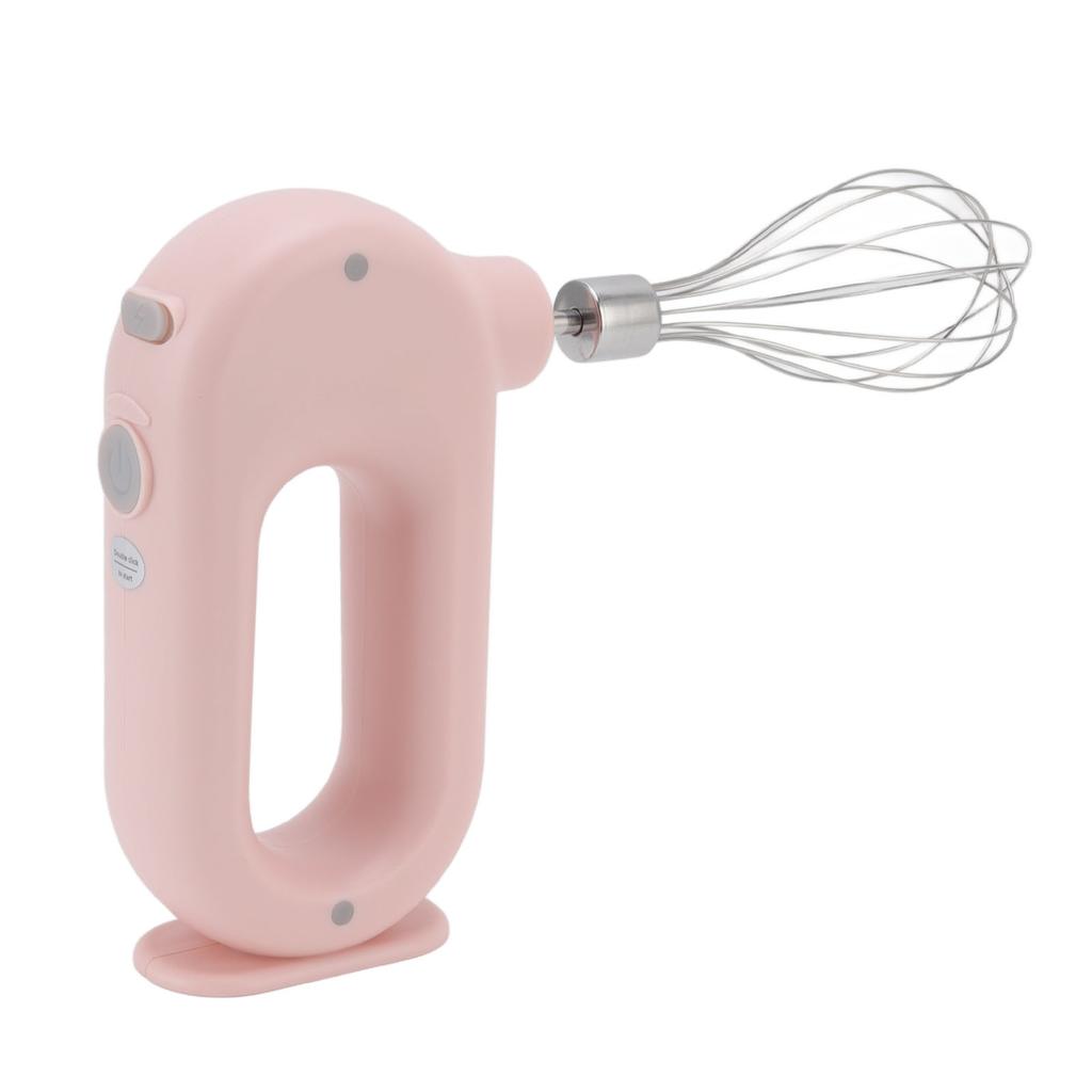 Electric Hand Mixer 3 Speeds Anti Slip Handle Design Safe Household Handheld Milk Frother Foam Maker 5V 20W