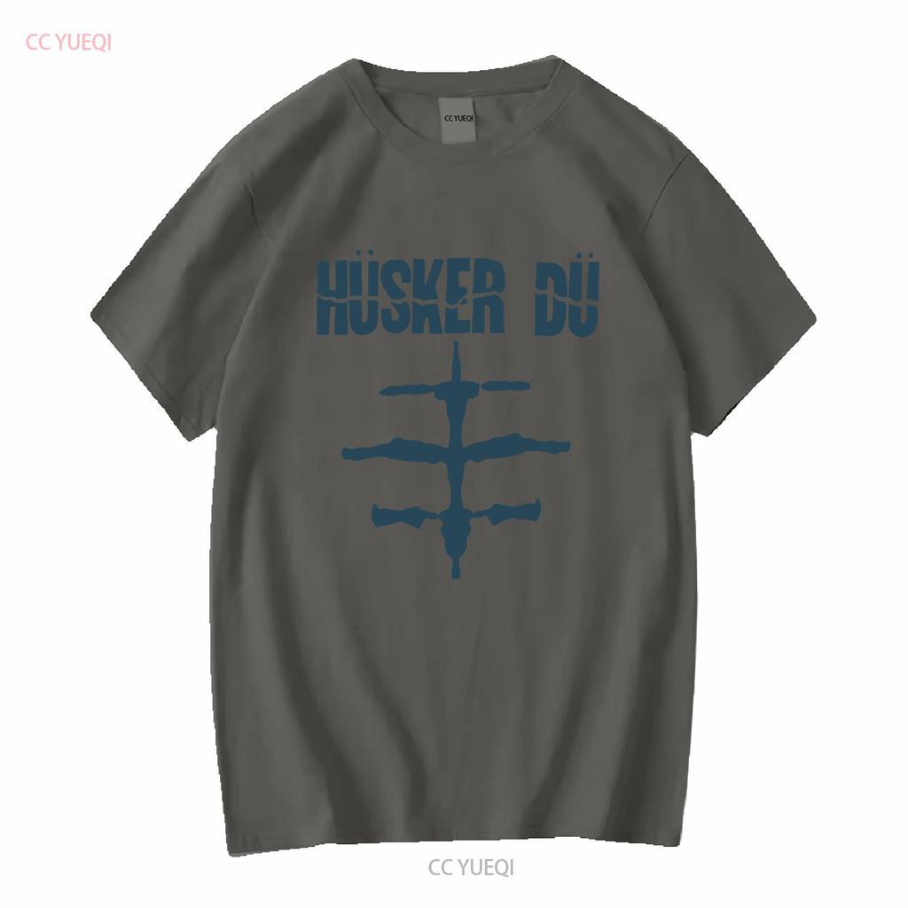 Husker Du Inkblot Logo Metal Circus T Shirt Indie Punk Rock 80s Alternative Everything Falls Apart Long or Short Sleeves