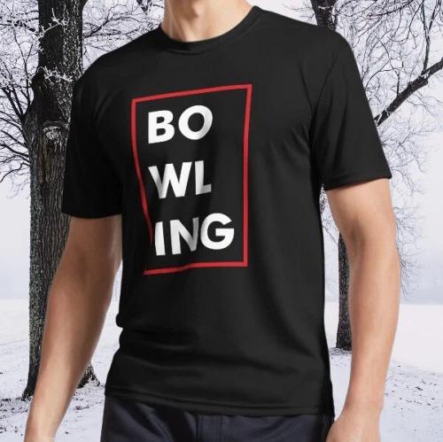 

Bowling is my favorite sport Active T-Shirt Logo TEE T-Shirt Funny Size S to 5XL M
