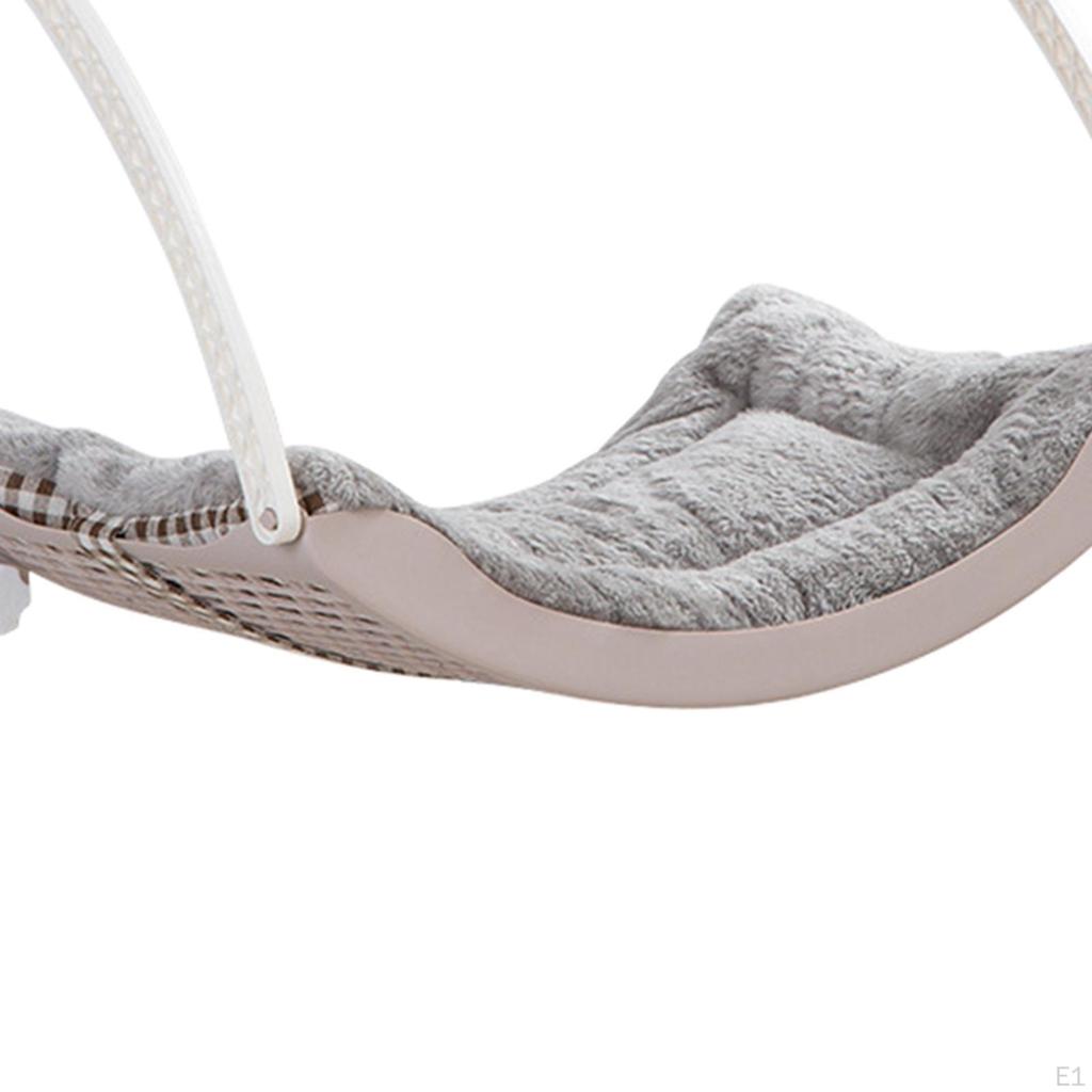 Cat Window Hammock Pet Resting Shelf Lounger Hanging Chair with Soft Mat Perch Bed