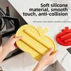 For Countertops Heatproof Coaster Pot Lid Mat For Kitchen Cream Yellow Soft Silicone Material Prevents Scratches