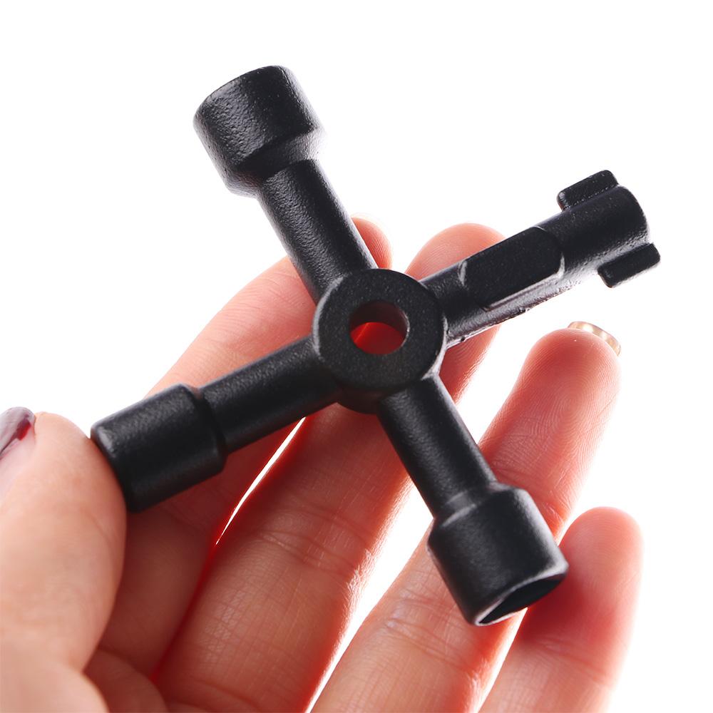 New High Quality Zinc Zinc Alloy for Train Electrical Elevator Cabinet Valve Triangle Key Universal Cross Key