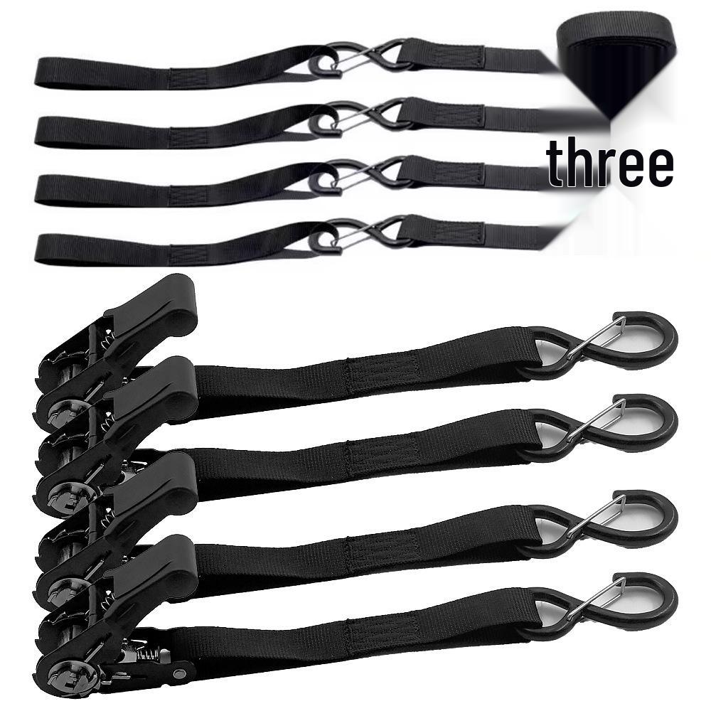 Junchou Polyester Ratchet Cargo Tie-Down Belt