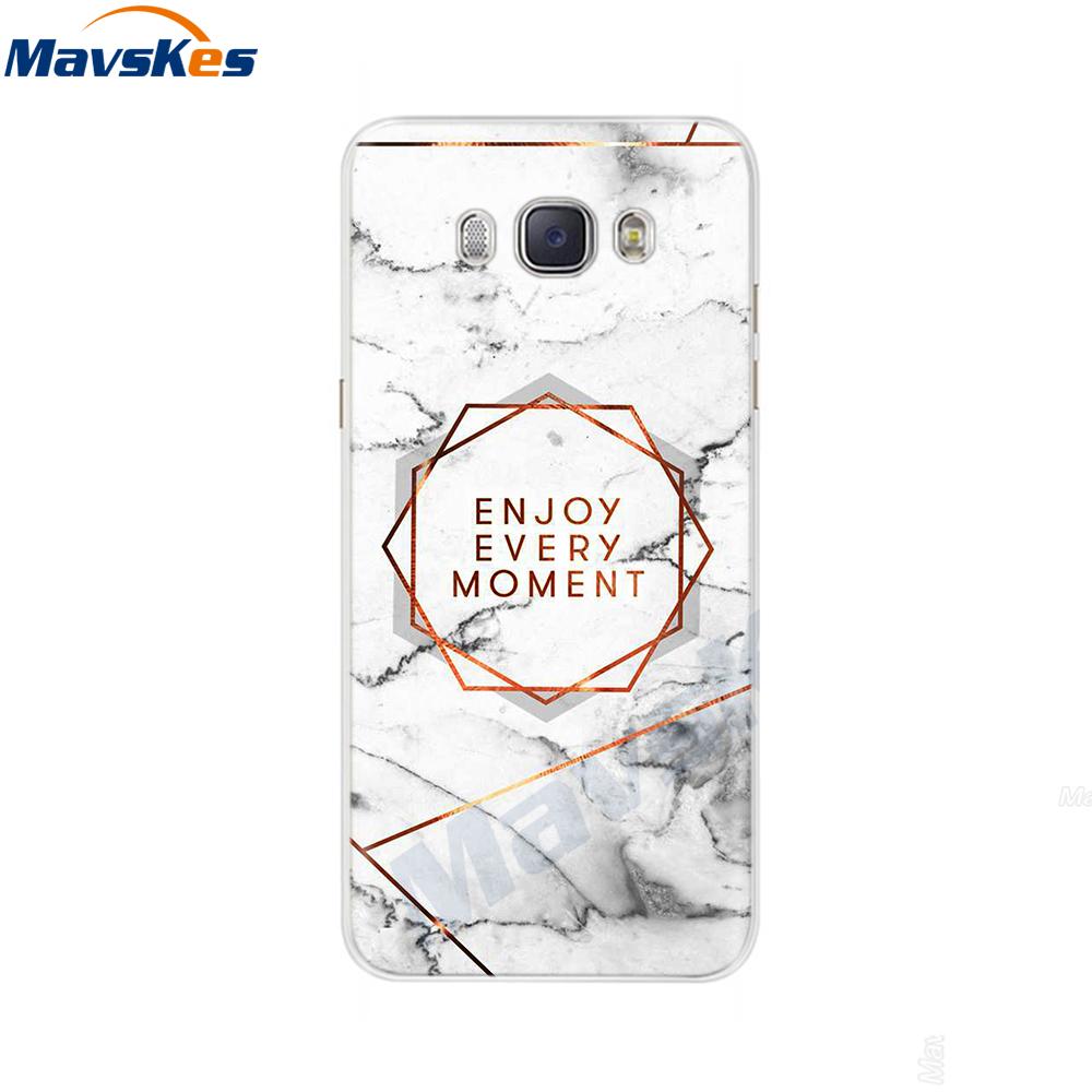 For Samsung J7 2016 Case Print Flower Soft Silicone Back Cover For Samsung J7 2016 TPU Phone Case For Samsung Galaxy J7 2016