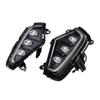 2pcs Front Bumper Fog Light LED DRL Daytime Running Lamp Waterproof Replacement RAV4 2019?2021 DC