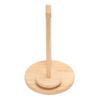Yarn Holder Easy Installation Stable Structure Rotatable Wooden Yarn   Holder Yarn   for Crocheting Knitting