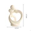 Penguin Sculpture Figurine Collectable Craft Decorative Ornament Resin Animal Statue Abstract