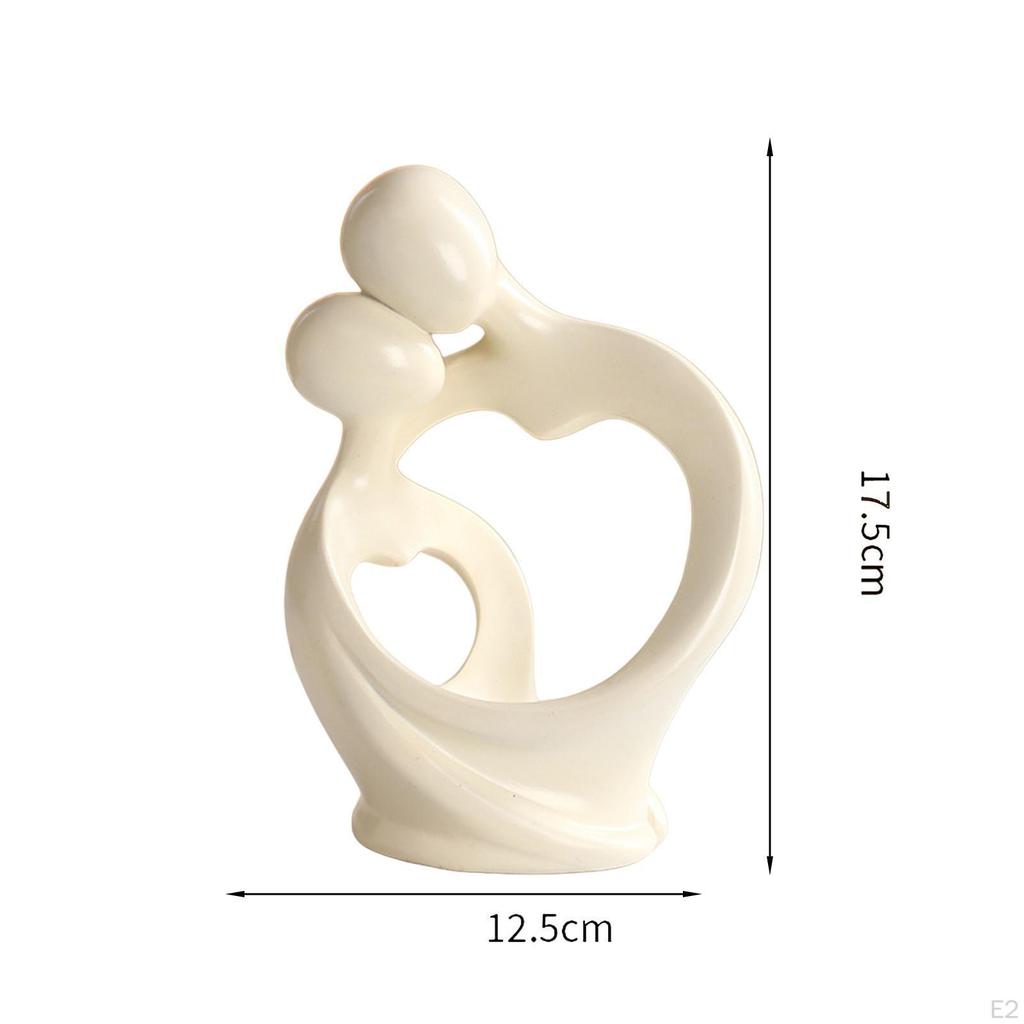 Penguin Sculpture Figurine Collectable Craft Decorative Ornament Resin Animal Statue Abstract
