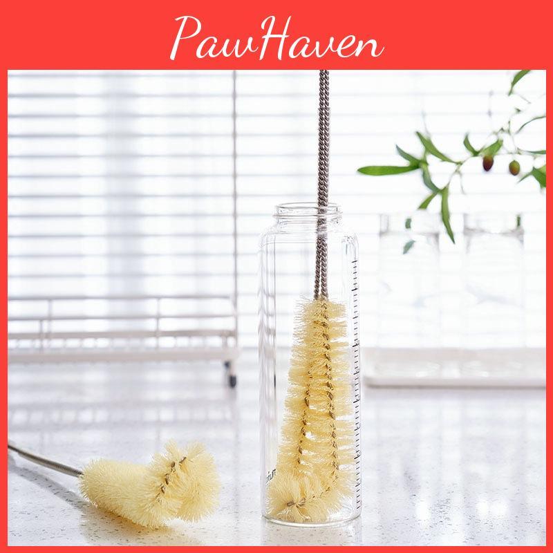 Long Cup Handle Brush For Cleaning Bottles Mugs And Hard To Reach Areas