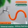 Universal Faucet Extension Tube: Splash-Proof, Hair Washing, Kitchen & Bathroom Hose Extension