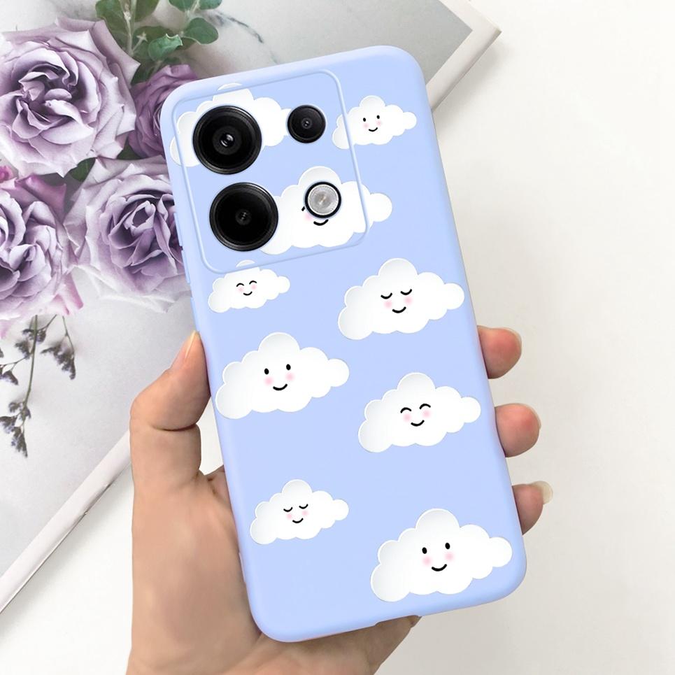 For Xiaomi Poco X6 Pro 5G Poco M6 Pro 4G Phone Case Luxury Candy Silicone Cute Animals Soft Back Cover For PocoX6 PocoM6 5G Capa