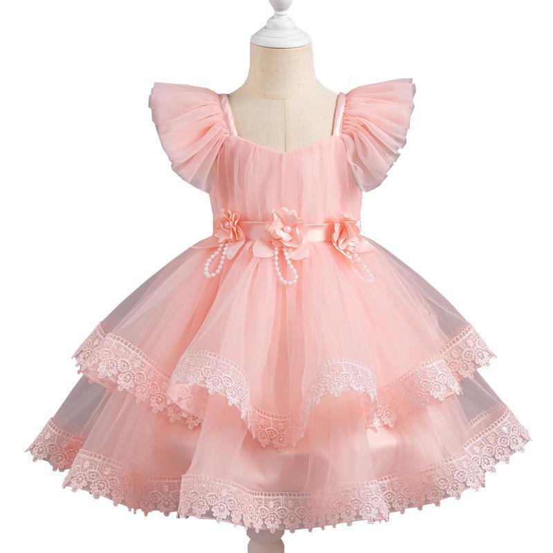 Little Girl's Puffy Princess Dress - Wedding, Birthday, Piano Performance Summer Outfit