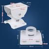 Adjustable Dual-Use Ceiling/Column Mount for Outdoor Camera with Integrated Aluminum Alloy Gun Head