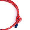 Parachute Cord Bracelet Red Camouflage Adjustable Unisex Fashionable Rope Friendship Bracelets