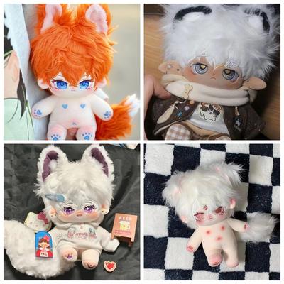20cm Anime Plüsch Spielzeug Star Puppen Europäischen Stil Retro Kleidung Set Niedliche Plüsch Puppe Kleidung Mantel Ankleiden Geschenke