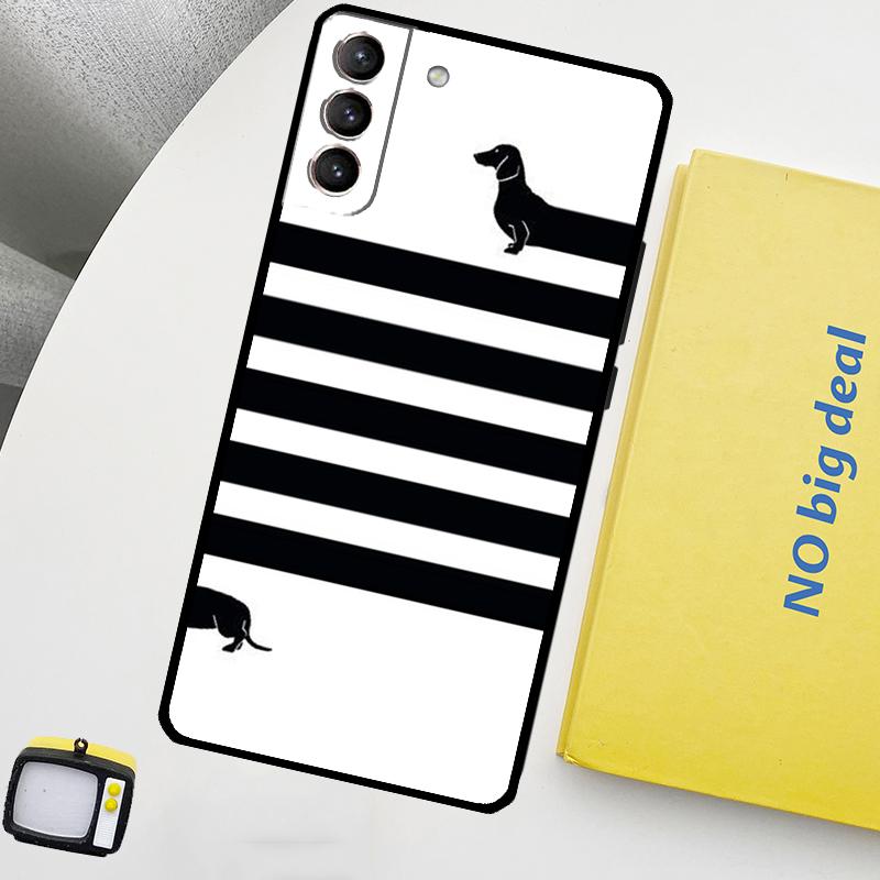 

Dachshund Dog Phone Case For Samsung Galaxy S25 S26 Ultra S21 S22 S23 S24 Ultra S10 S20 Plus S25 FE Cover Galaxy S25 FE