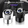 For Volvo Aluminum Alloy Car Wheel Valve Stem Caps Tire Air Stem Covers For Volvo Xc60 Xc90 V40 V60 S60 XC40 V50 V90 S80 C40 V70